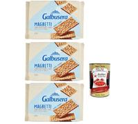Wasa Original Lot de 3 crackers avec 100 % farine de seigle, tranches croustillantes avec farine de seigle entier, riches en fibres, 275 g + boîte italienne Gourmet Polpa di Pomodoro 400 g