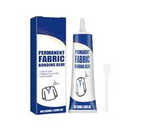 Gale adhésive de tissu - collet de vêtements adhésifs forts, adhésif en tissu clair, colle de vêtements de colle de liaison permanente, super adhésif pour le coton, le cuir, les tissus