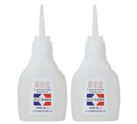 Gale de bois, 2pcs 502 GLUE, 30G ADHÉSIVE INSTALIVE EMPRÉPERSIR Séchage rapide 502 Super pour le métal, verre, plastique, réparation de cuir, plastique