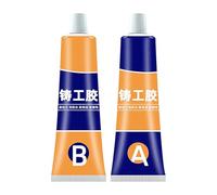 Gale De Réparation Métallique - abb CASTING HAUTE RÉSENTATION Soudage En Métal Glue | Gel De Pâte De Réparation De Métaux Multifonctionnels, Adhésif Structurel Réparation De Colle De Métal Époxy