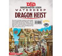 Gale Force Nine – Écran du MJ – Dungeons & Dragons: Waterdeep Dragon Heist GFN73709 Multicolore