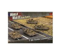 Gale Force Nine Team Yankee World War III - Soviet T-80 Tank Company (TSBX21)