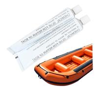 Gale PVC 2PCS pour réparation 30 ml 5.3x1.4 Kit de réparation de kayak enveloppé en aluminium Colle de réparation portable Colle pour kayak, bateau gonflable, bateau en caoutchouc, bague de baig