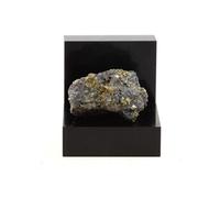 GALENA - Pierre Naturelle en Provenance des USA, Gouverneur, New York - Roche métallique brillante, propriétés de protection et d'ancrage 50.6 ct - Certificat d'Authenticité Inclus 25 x 19 x 16 mm G