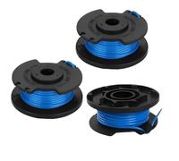 Galenkong Lot de 3 bobines de fil compatibles avec Ryobi RAC124 AC14RL3A OLT1832 RLT183215 RLT2925 RLT1825M13, bobine de fil de rechange 1,65 mm pour débroussailleuse sans fil Ryobi 18 V 24 V 40 V