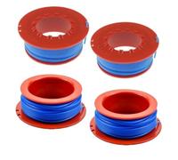 Galenkong Lot de 4 bobines de fil FLY031 compatibles avec Flymo ET21/Mini Trim/Mini Trim ST, bobines de fil de rechange durables pour une utilisation à long terme