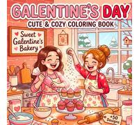Galentine’s Day: Cute Friends & Cozy Vibes Coloring Book for Adults & Teens Happy Moments, Fun Adventures & Relaxing Pages for Mindfulness & Calm