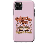 Galentine Vibes Gang Coffee and Friends Rétro Mignon Assorti Coque pour iPhone 11 Pro Max