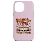 Galentine Vibes Gang Coffee and Friends Rétro Mignon Assorti Coque pour iPhone 13 Pro Max
