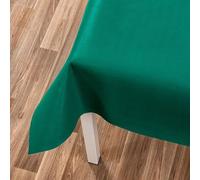 Galeone | Molleton pour table rectangulaire 140 x 240 cm, Nappe de table en tissu caoutchouté anti-taches, tapis vert de jeu
