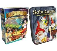 Galerapagos Jeux D'ambiance, Gfga & Amsabo - Jeu De Carte - Saboteur Noir[Z173]