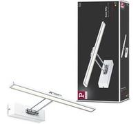 Paulmann Luminaire pour tableau Galeria LED 1x7W Métal Blanc Chrome 2700K Applique déportée