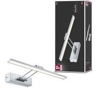 Galeria Éclairage de tableau LED Beam 2700K 580lm 230V 8W Nickel brossé#Chrome Nickel brossé#Chrome G