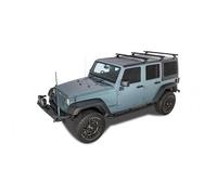 Galerie Barres De Toit Rhino-Rack HD X3 Jeep Wrangler JK 4P 07-18 JA6392