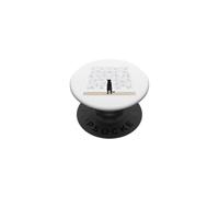 Galerie de Chats Murale pour Chats - Art Musée - Dessin pour Amoureux des Chats PopSockets PopGrip Adhésif