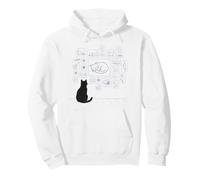 Galerie de Chats Murale pour Chats - Art Musée - Dessin pour Amoureux des Chats Sweat à Capuche