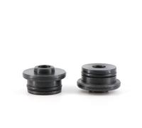 Galerie de Toit 1 Paire D'adaptateurs De Moyeu Fourche Avant Vélo 5/9/12/15 X 100 Mm 15/20 X 110 Mm pour Porte-Bagages Toit Voiture Porte-Bagages de Voiture(9x100mm Adapters)