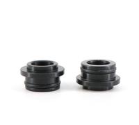 Galerie de Toit 1 Paire D'adaptateurs De Moyeu Fourche Avant Vélo 5/9/12/15 X 100 Mm 15/20 X 110 Mm pour Porte-Bagages Toit Voiture Porte-Bagages de Voiture(15x100mm Adapters)