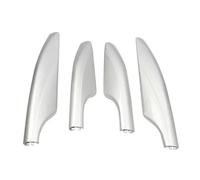 Galerie De Toit 4pcs/set Car Roof Rack Rail Cover Shell Luggage Corner Guard For Nissan For Patrol Y62 2010-2018 Porte Bagage Voiture(Argent)