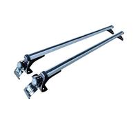 Galerie De Toit Barre De Toit Voiture en Alliage D'aluminium Support Bagages Mobile Épais Universel 120 Cm Robuste pour Voyage Porte-Bagages Voiture