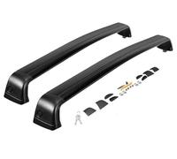 Galerie de Toit en Plastique Galerie de Toit en Aluminium avec Verrouillage antivol adaptée aux modèles Tesla Model Y Juniper 3 Highland 2017~2025 Porte-Bagages à Rail Vertical(for Model 3 Highland)