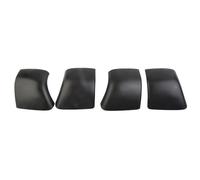Galerie de Toit en Plastique,Galerie de Toit Lot de 4 Capuchons de Protection pour galerie de Toit, Assemblage de Coque d'extrémité de Rail adapté au modèle Tesla Y 2021-2022.