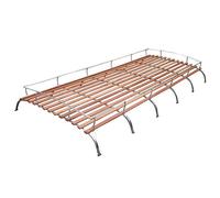 Galerie de toit longue pour VOLKSWAGEN Combi Split Brazil (1957-1975) - 6 arceaux Inox