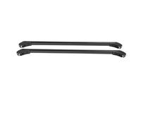 Galerie De Toit Porte-Bagages De Toit pour 2 Pièces en Aluminium avec Clés Porte-Bagages Voiture