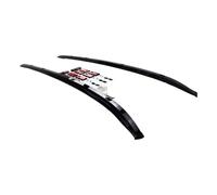 Galerie de Toit Pour Nissan pour X-trail pour Rogue T33 2022 2023 2024 2025, alliage d'aluminium, barres de toit, rail de bagages Barres de Toit(Black color)