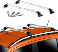 Galerie de toit pour Renault Espace 1984-1990 5 portes alu argent 2x ABE