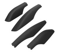Galerie de toit Pour Toyota Pour Fortuner 2004-2010 2011 2012 2013 2014 2015 Couvercle protection d'extrémité rail galerie toit Barres Toit Voitures