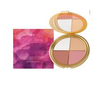Galerie Glowjiu mettant évidence la palette des yeux et des joues, Glowjiu mettant évidence palette des yeux et des joues, la palette des yeux et des joues - fard à paupières surligneur,1Pcs