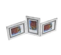 GALERIE Multirama FLASH pour photos 10 x 15 cm TRIPLE horizontal/vertical/horizontal BLANC