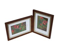 GALERIE Multirama FLASH pour photos 15 x 21 cm DOUBLE horizontal/vertical MARRON