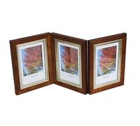 GALERIE multirama FLASH pour photos 15 x 21 cm TRIPLE vertical/vertical/vertical BRUN