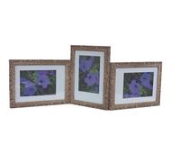 GALERIE Multirama MARMO pour photos 15 x 21 cm TRIPLE horizontal/vertical/horizontal MARRON CLAIR