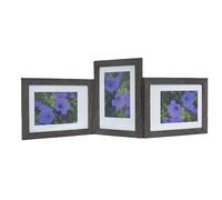 GALERIE Multirama MARMO pour photos 15 x 21 cm TRIPLE horizontal/vertical/horizontal MARRON FONCÉ
