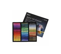 Galerie pastel à l'huile multicolore 7 cm 48 pièces