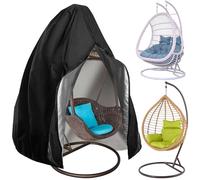 Galerie SV Housse de Fauteuil Suspendu de Jardin,Housse de Chaise à œufs à Suspendre Couverture de Chaise Suspendue Housse de Chaise Oeuf Jardin pour Patio,Chaise Flottante 190 X115cm