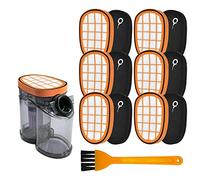 Galerie SV Lot de 6 Filtres Pour Aspirateur à Main Philips SpeedPro Max Aqua FC6723/01 FC6901-FC6904 XC7042/01 XC8045/01 XC8147/01 FC6812 FC6813 FC6823 FC6826 Filtres de rechange