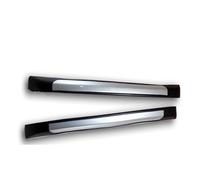 Galerie Toit Barres Toit Décoratives pour Voiture Double Cabine, pour Hilux, Revo, Rocco 2015-2020-2024 Porte-Bagages Voiture(ABS Plastic)