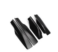 Galerie Toit Couvercle Protection D'extrémité Rail Toit Fin 4P Coque Remplacement ABS pour Toyota pour RAV4 2013-2018 Porte-Bagages Voiture(Le Noir)