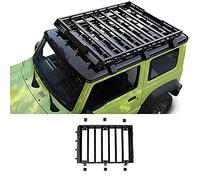 Galerie Toit de Voiture, Porte-Bagages Supérieur de Voiture en Alliage D'aluminium, Panier Boîtes Rail Barre Transversale, Accessoires Extérieurs, pour Suzuki Jimny 2019 2020