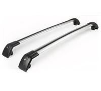 Galerie Toit Verrouillable Barres De Toit pour Mitsubishi pour Outlander 2013 2014 2015 2016 2017 2018 2019 2020 2021(Noir)