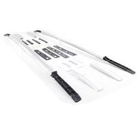 Galerie Toit Verrouillable Barres De Toit pour Mitsubishi pour Outlander 2013 2014 2015 2016 2017 2018 2019 2020 2021(Argent)