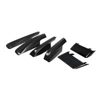 Galerie Toit Verrouillable Couverture De Porte-Bagages Toit pour Highlander 2001 - 2007 Couvercle D'extrémité Rail Coque Protection des Capuchons