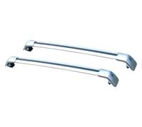 Galerie Toit Verrouillable pour Mini pour Cooper pour Countryman R60 4 Portes 2011-2016 Barres Toit Latérales Transversales en Alliage D'aluminium pour Bagages Lot 2(Argent)