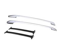 Galerie toit voiture 4pc argent barres toit voiture haut toit barre transversale stockage de bagages pour Toyota pour RAV4 2006 2007 2008 Galerie Toit