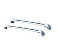 Galerie toit voiture Barres de toit en alliage d'aluminium, 2 pièces, pour BMW X4 F26 G02 2014 - 2023, barres latérales transversales, porte-bagages Galerie Toit(Argent)