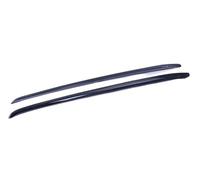 Galerie toit voiture Barres toit alliage aluminium pour Cayenne 2018 2019 2020 2021 2022 2023 2024, porte-bagages, barre supérieure Galerie Toit(Noir)